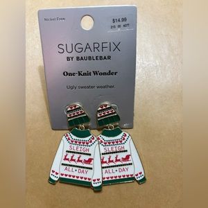 Sleigh all day earrings